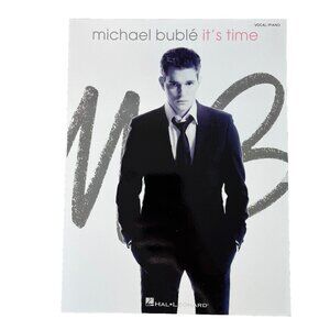 Michael Buble It's Time Sheet Music Vocal Piano Songbook Hal Leonard